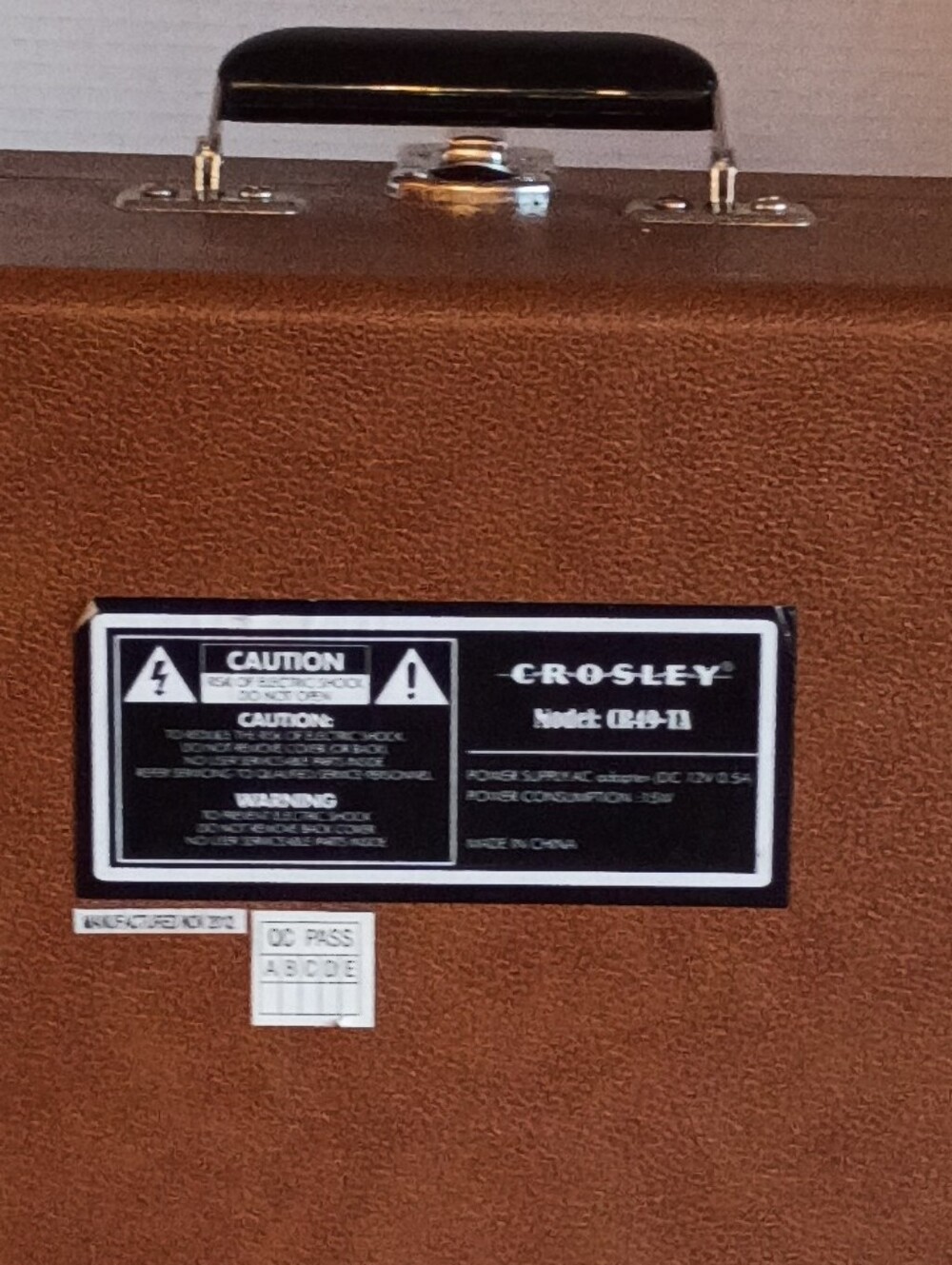 New Crosley Model CR 49 -TA - Picture 4 of 11